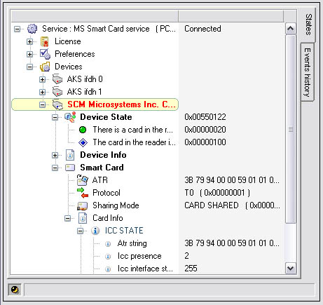 Screenshot for SCardX Easy smart card ActiveX control 1.5.12